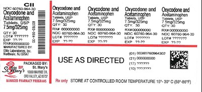 964-30 (Oxycodone 60760 964 30)